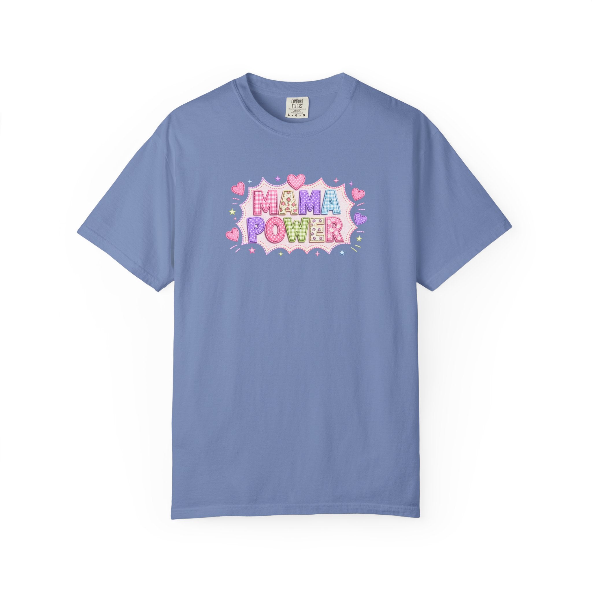 Mama Power T-Shirt — Cute Pastel Mom Pride Graphic Tee
