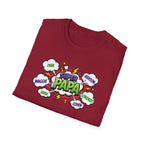 Super Papa Comic T-Shirt — Funny Father’s Day Gift