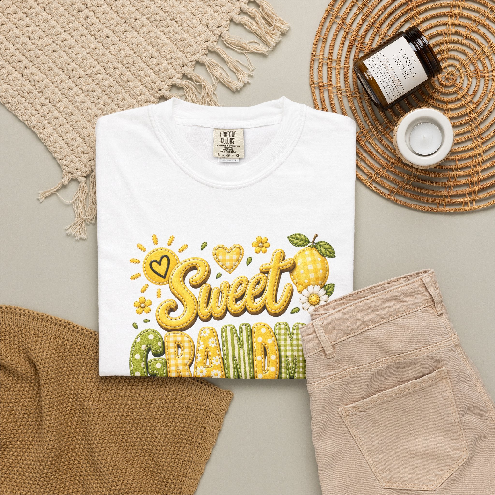 Sweet GRANDMA Lemon Tee