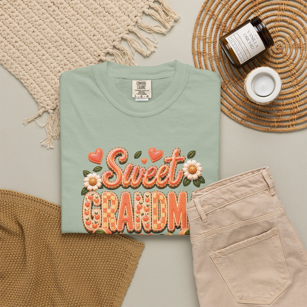 Sweet GRANDMA Peach Tee