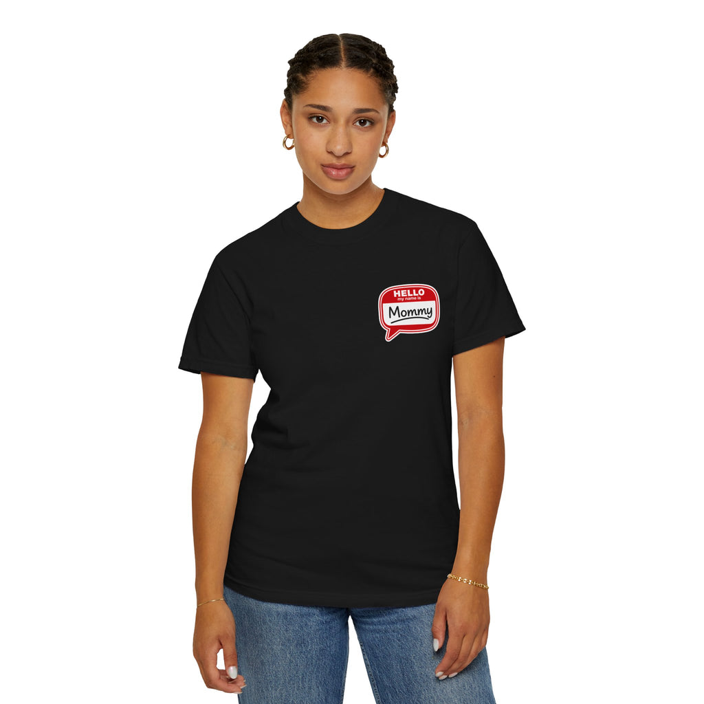 Hello Mommy T-Shirt — Cute Speech Bubble Mom Tee