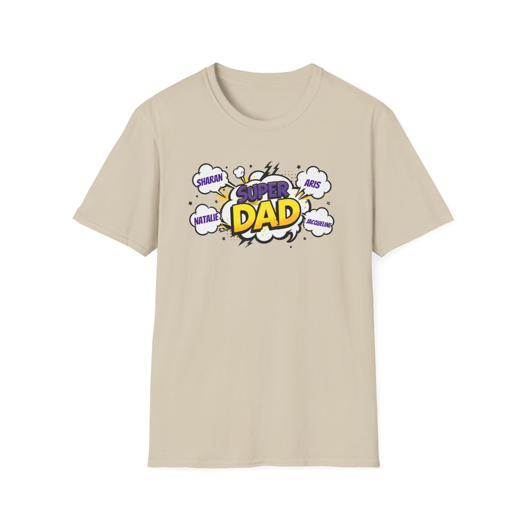 Super Dad Comic T-Shirt – Funny Father’s Day Gift