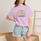 Grandma T-Shirt - My Favorite People Call Me Grandma (Cute Floral Retro Design)