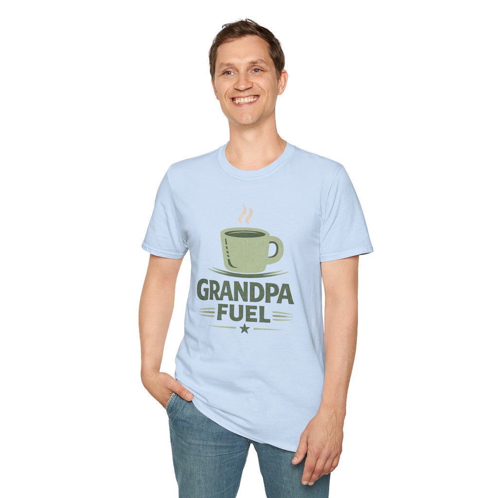 Grandpa Fuel Coffee T-Shirt