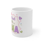 Mama Patchwork Mug — Soft Pastel Sentimental 11oz Coffee Cup