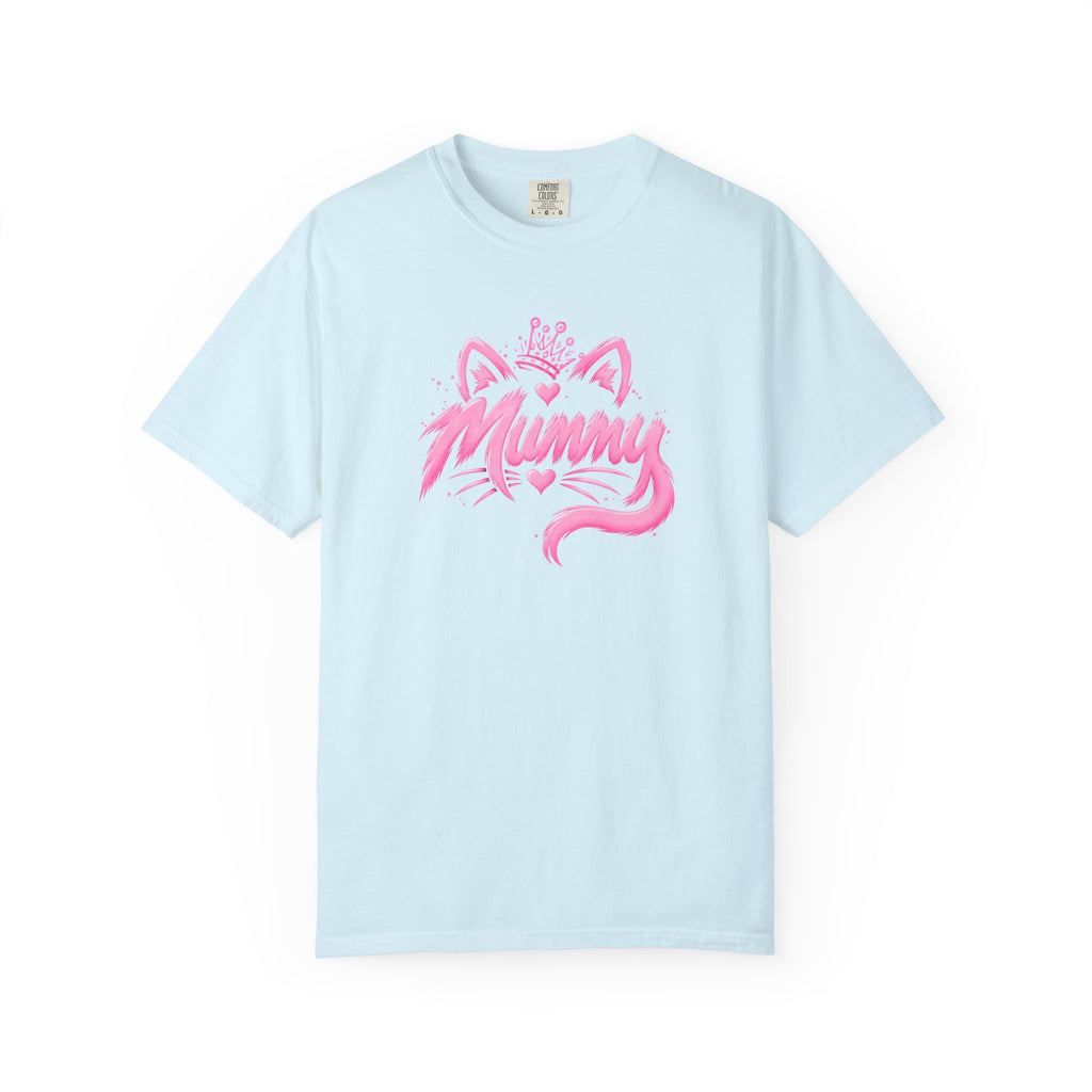 Mummy Cat Crown T‑Shirt