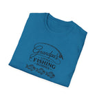 Grandpa's Little Fishing Buddies T-Shirt — Father's Day Fisherman Gift