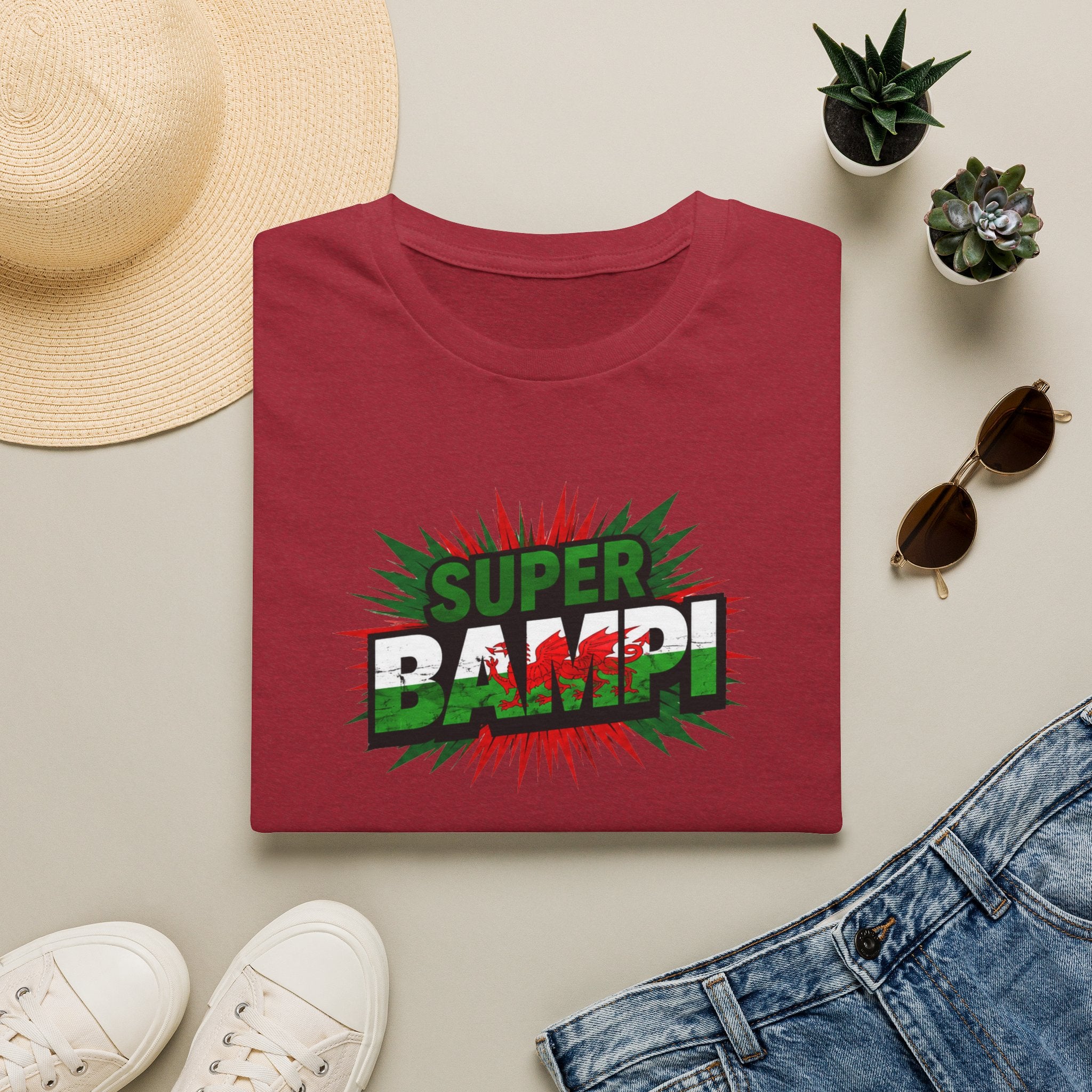 Super BAMPI Welsh Flag Tee