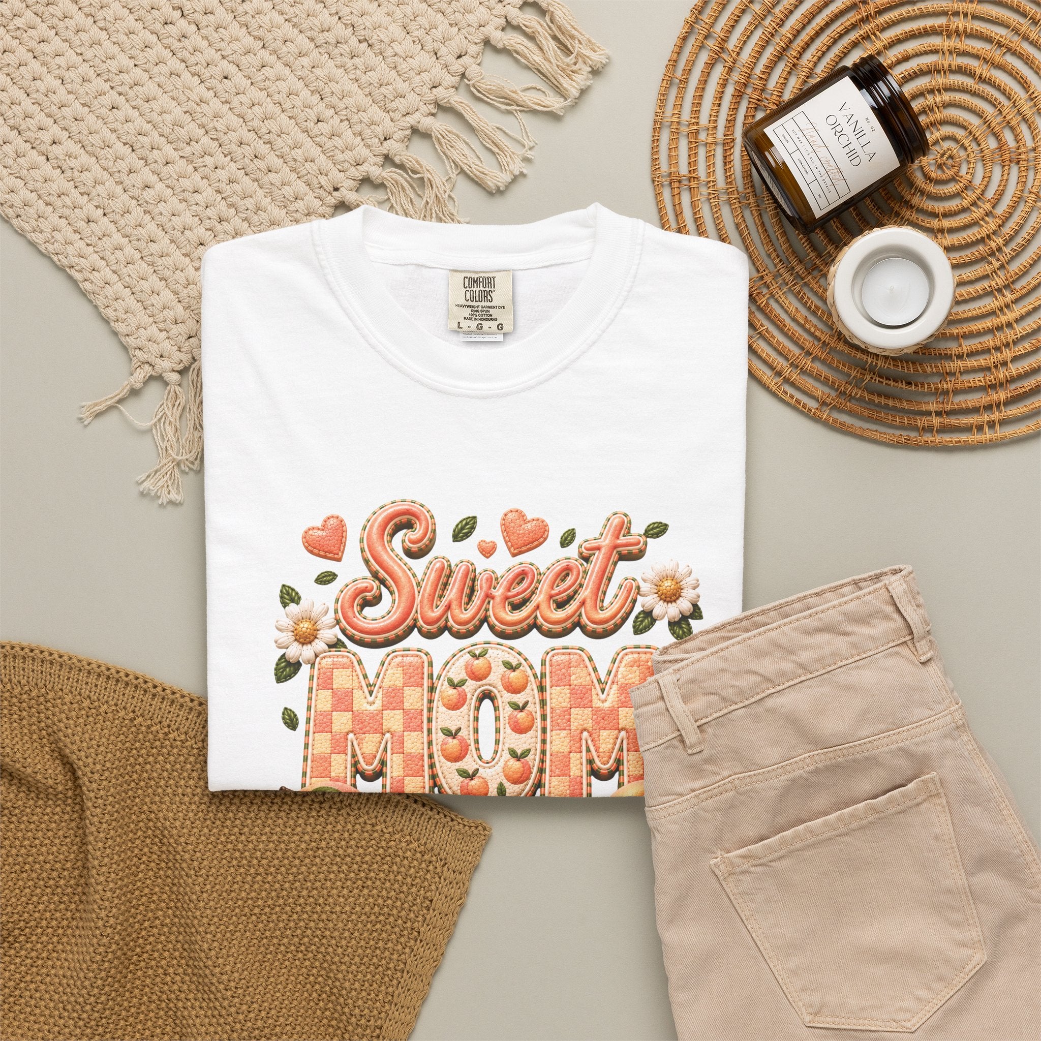 Sweet MOM Peach Tee