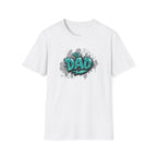 Graffiti 'DAD' Teal T-Shirt