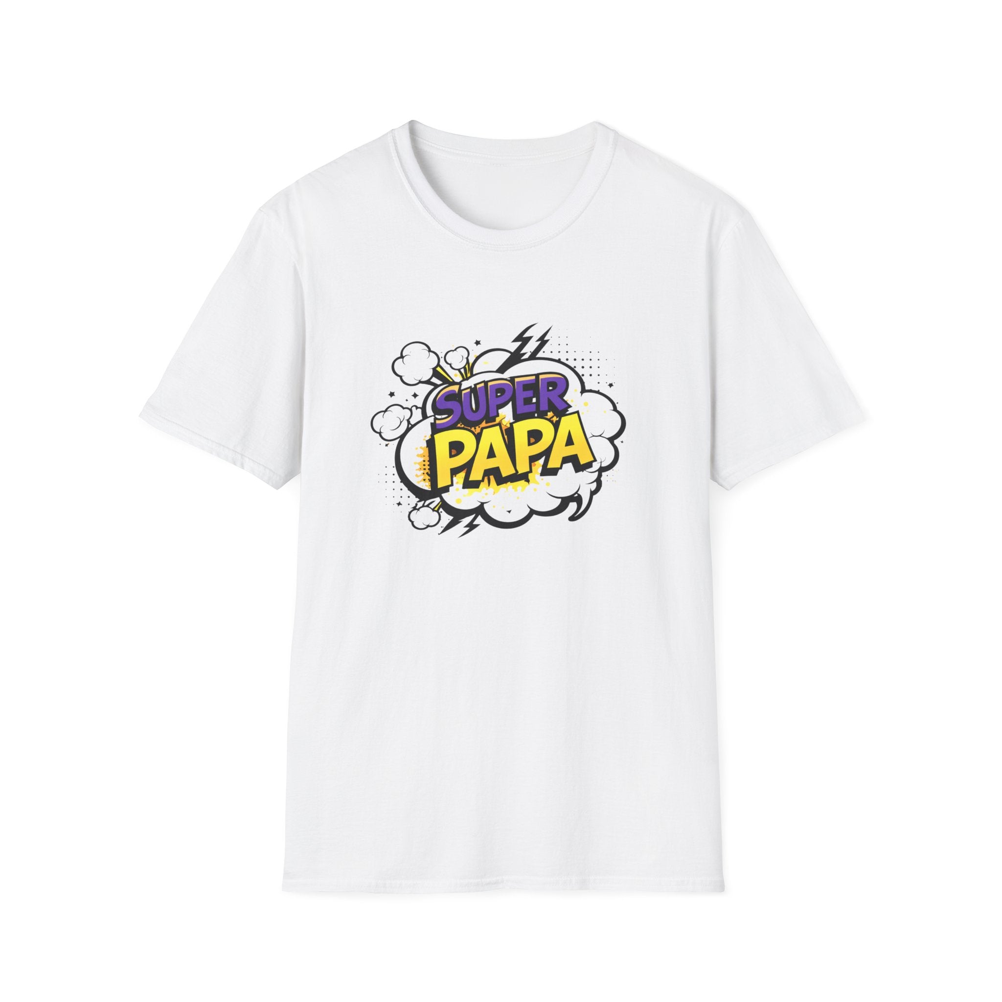 Super Papa T-Shirt — Comic Book Style Father’s Day Tee