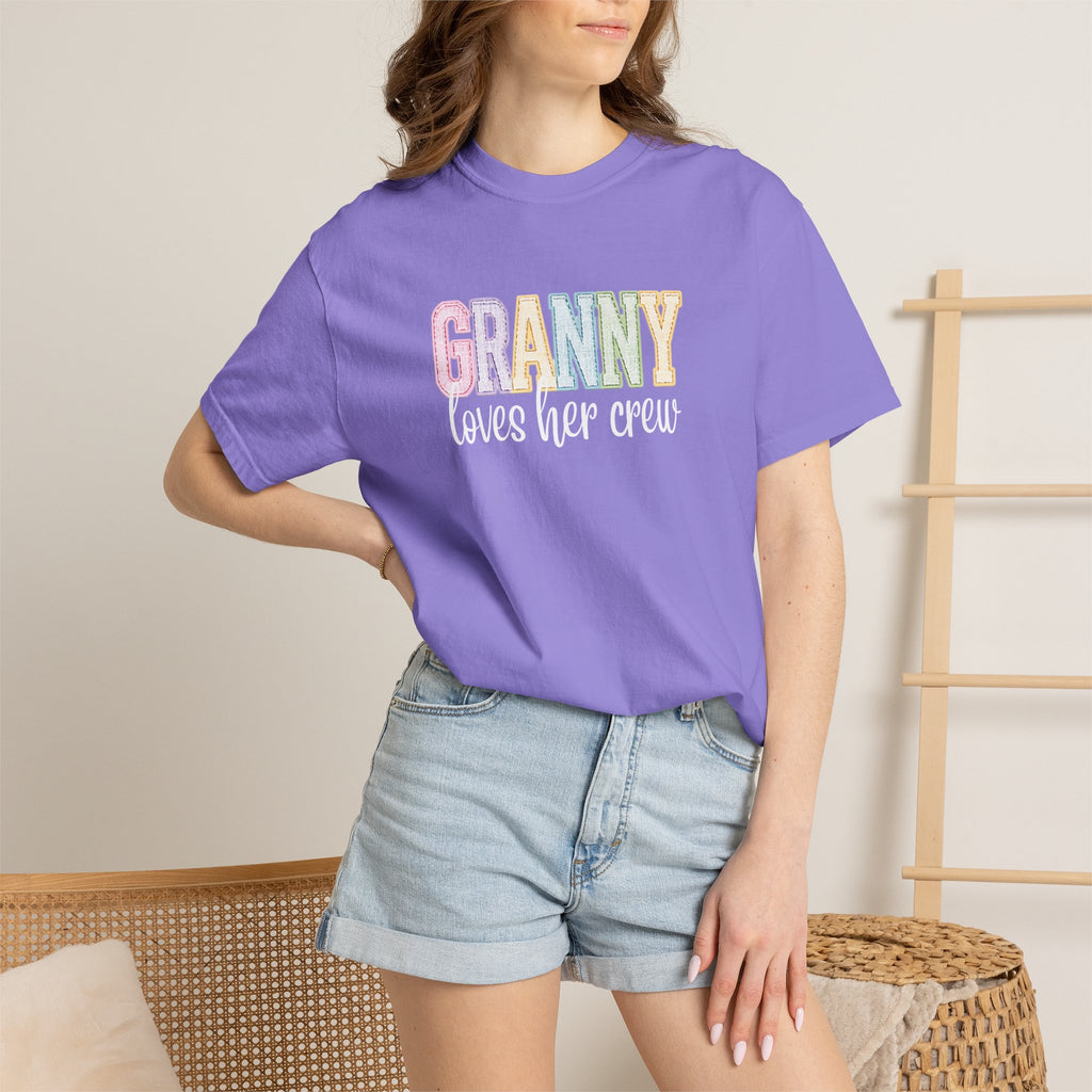 Granny Loves Her Crew T‑Shirt