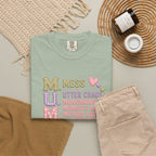 M.U.M. Mom Acronym Graphic Tee — Mess, Utter Chaos, Munchkins & Mother Love T-Shirt