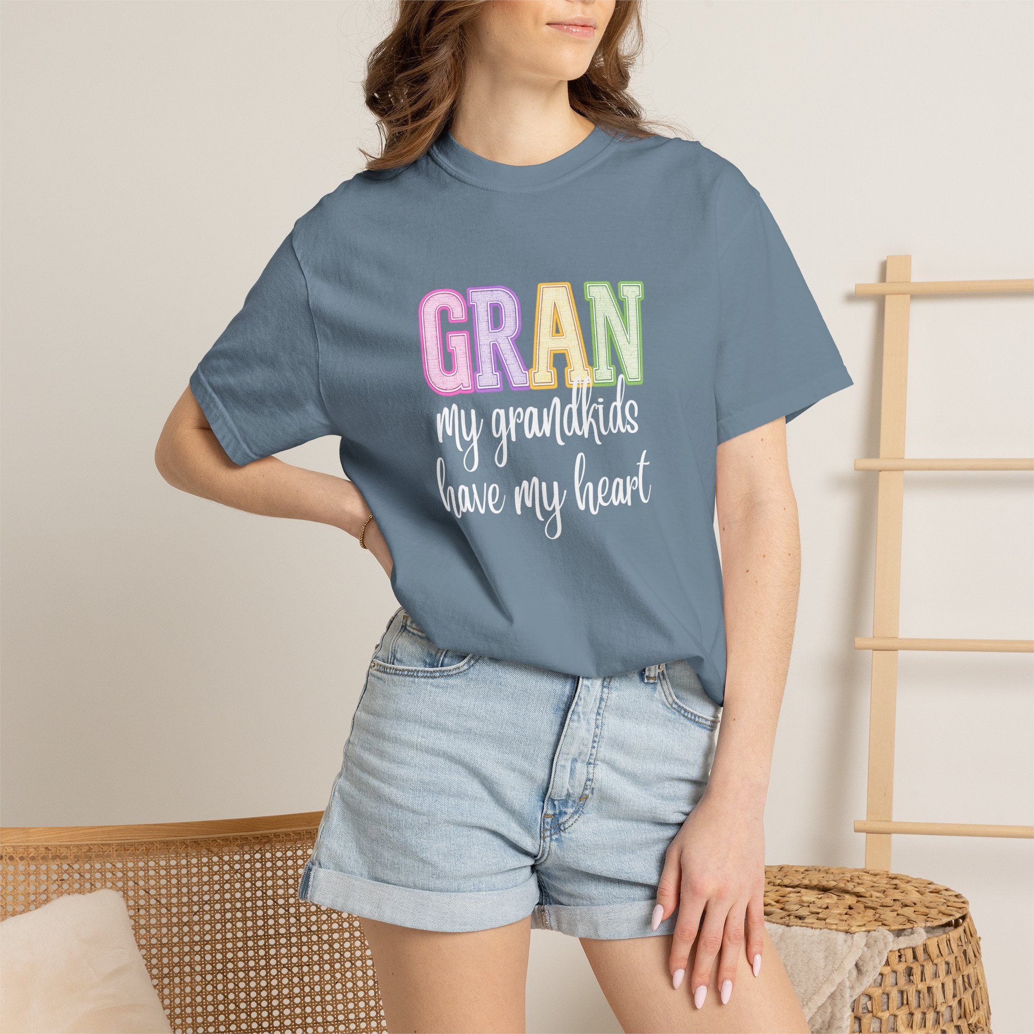 GRAN MY Grandkids Have My Heart Tee