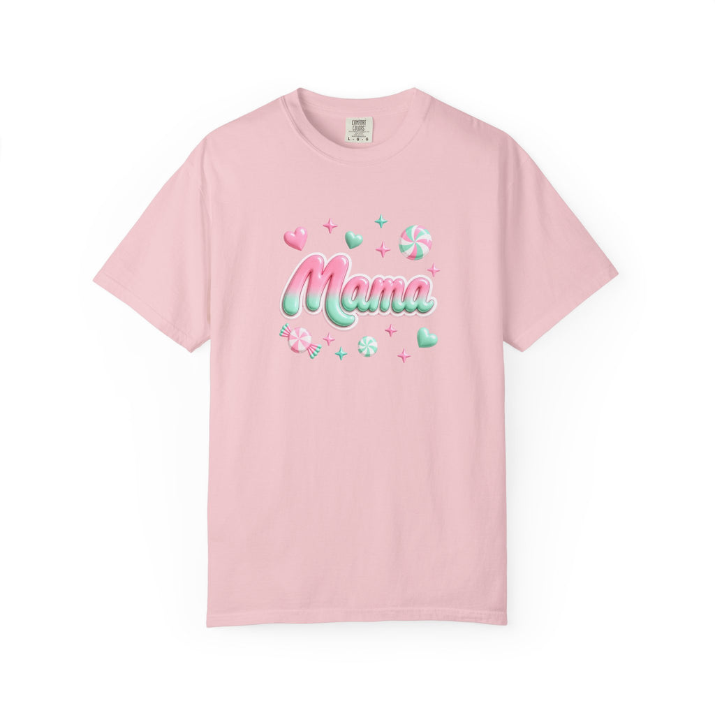 Mama Pastel Candy Script T-Shirt