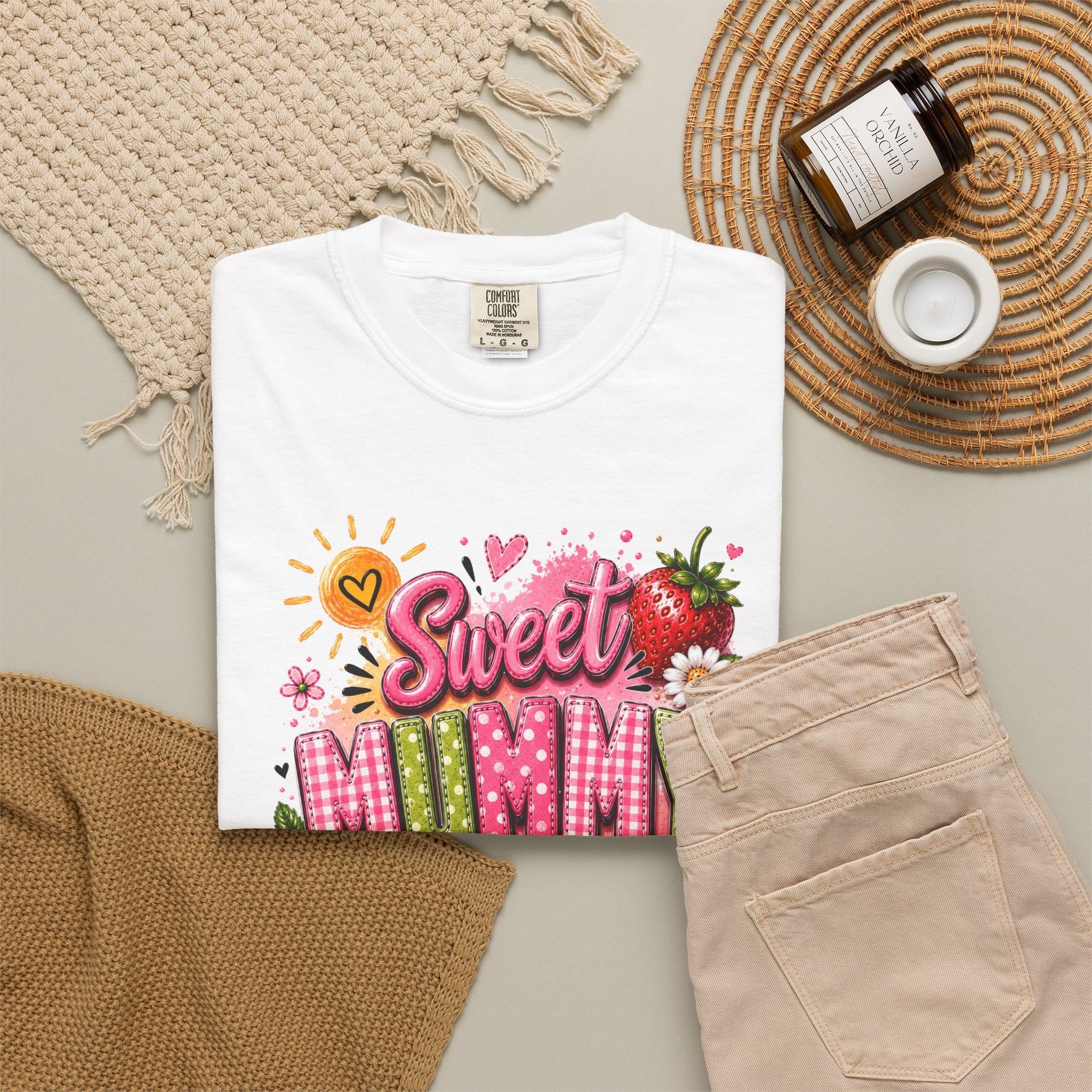 Sweet MUMMY Strawberry Tee