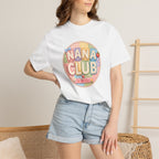 Nana Club T-Shirt — Retro Pastel Grandma Gift Tee