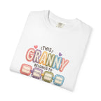 Granny Belongs To Grandkids T-Shirt — Cute Floral Grandma Gift