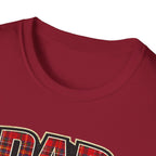 Dad Plaid Design T-Shirt — DAD Est. 2026 New Dad Gift