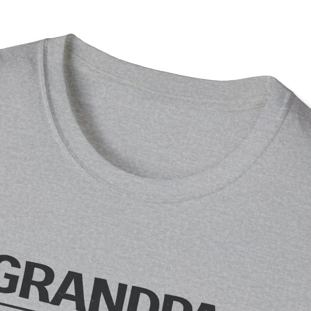 Grandpa Warning T-Shirt — "Unlimited Biscuit Access" Funny Grandpa Tee