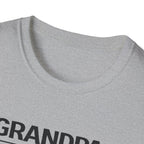 Grandpa Warning T-Shirt — "Unlimited Biscuit Access" Funny Grandpa Tee