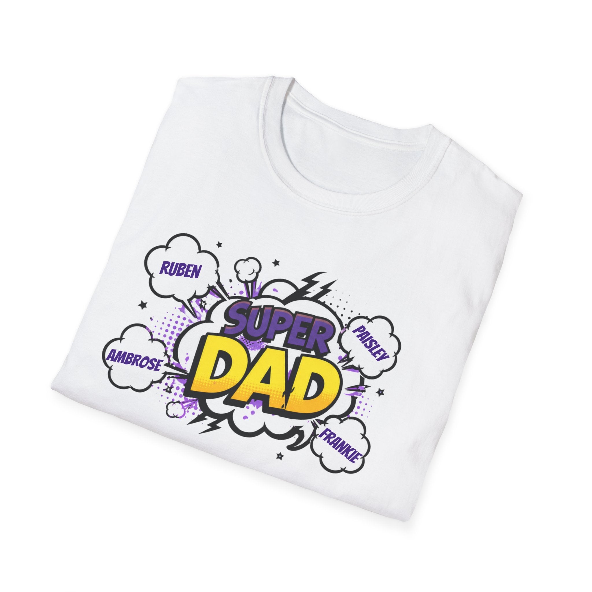 Super Dad Comic T-Shirt — Father's Day Gift Tee