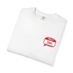 Nan Name Tag T-Shirt — "Hello, Nan" Chest Graphic Tee