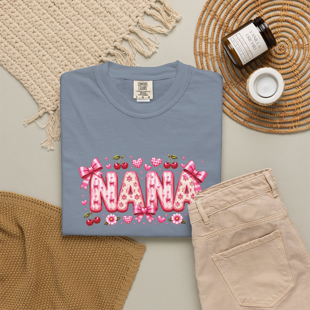 NANA Floral Heart T-Shirt