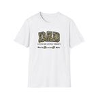 Dad Loves His Little Troops Camo T-Shirt — Personalized Kids' Names