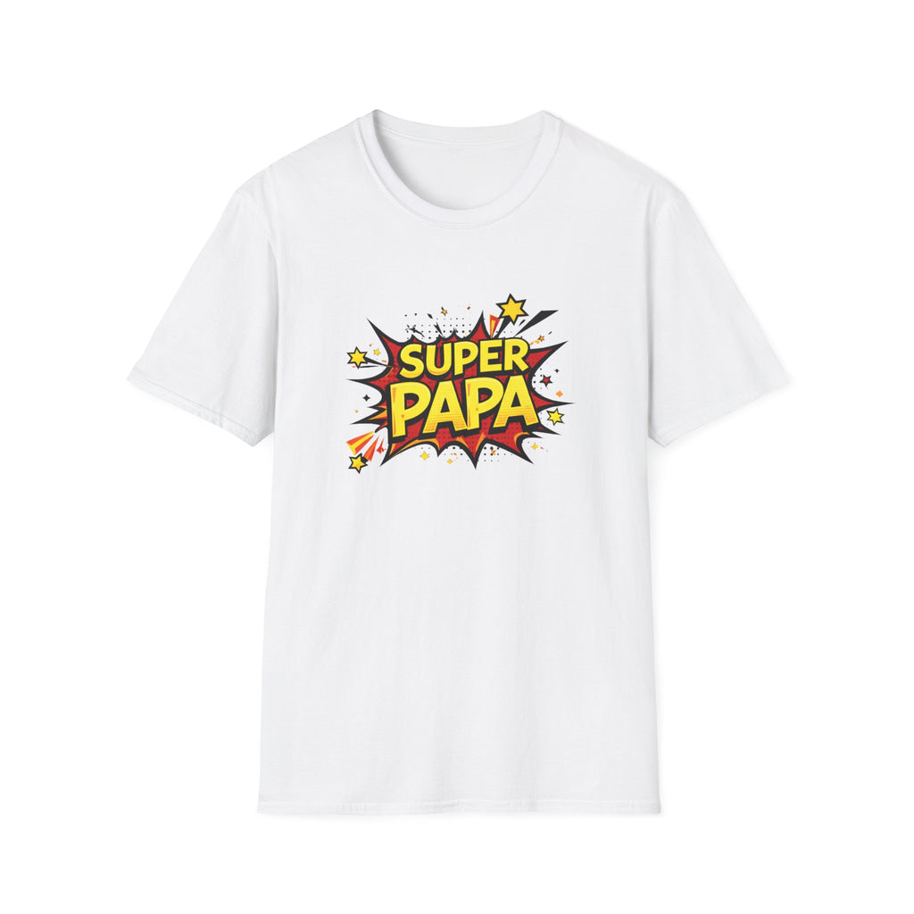 Super Papa Comic Graphic T-Shirt — Father’s Day Gift Tee