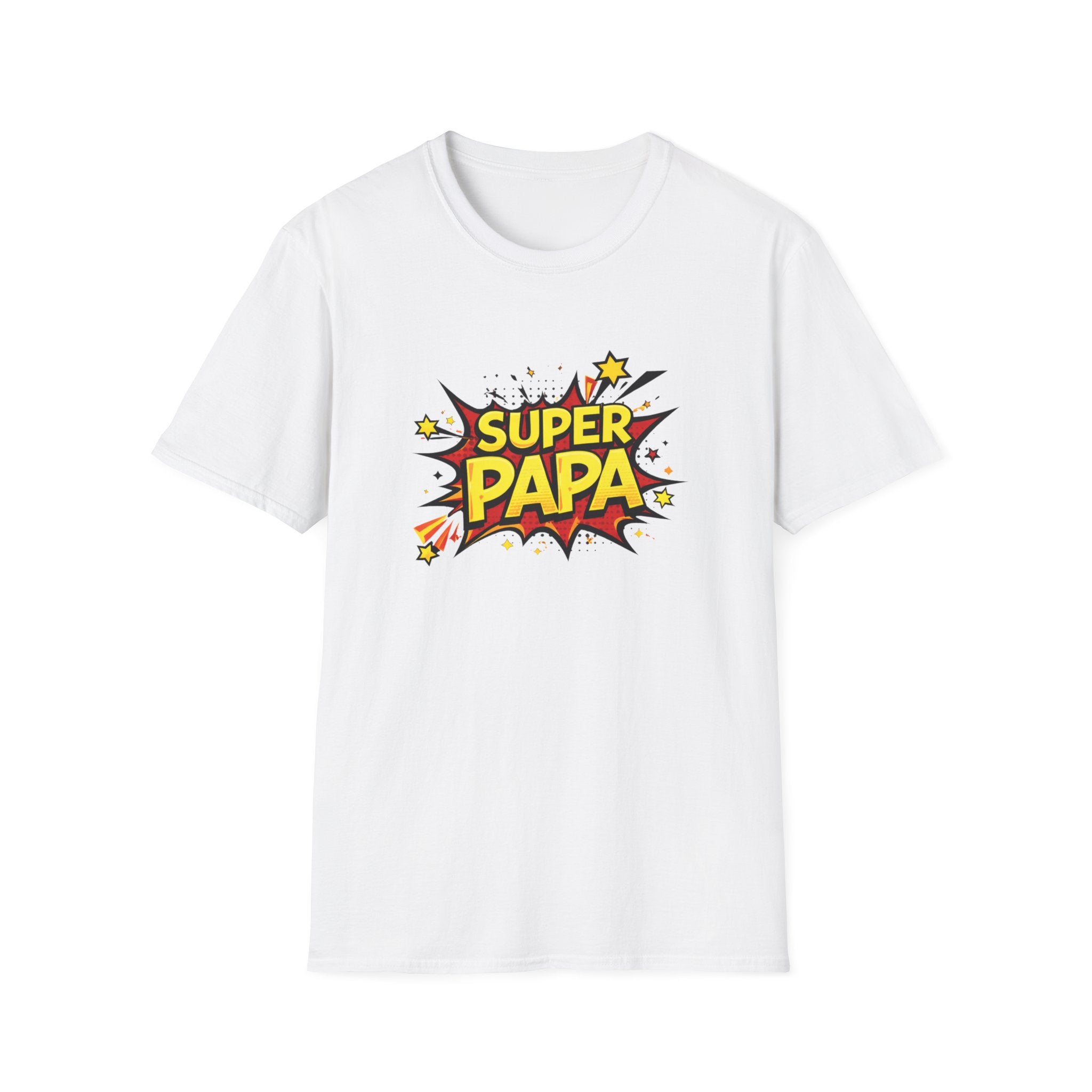 Super Papa Comic Graphic T-Shirt — Father’s Day Gift Tee