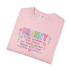 Granny Floral Tee — "Granny is the sunshine that makes our family garden bloom with love"