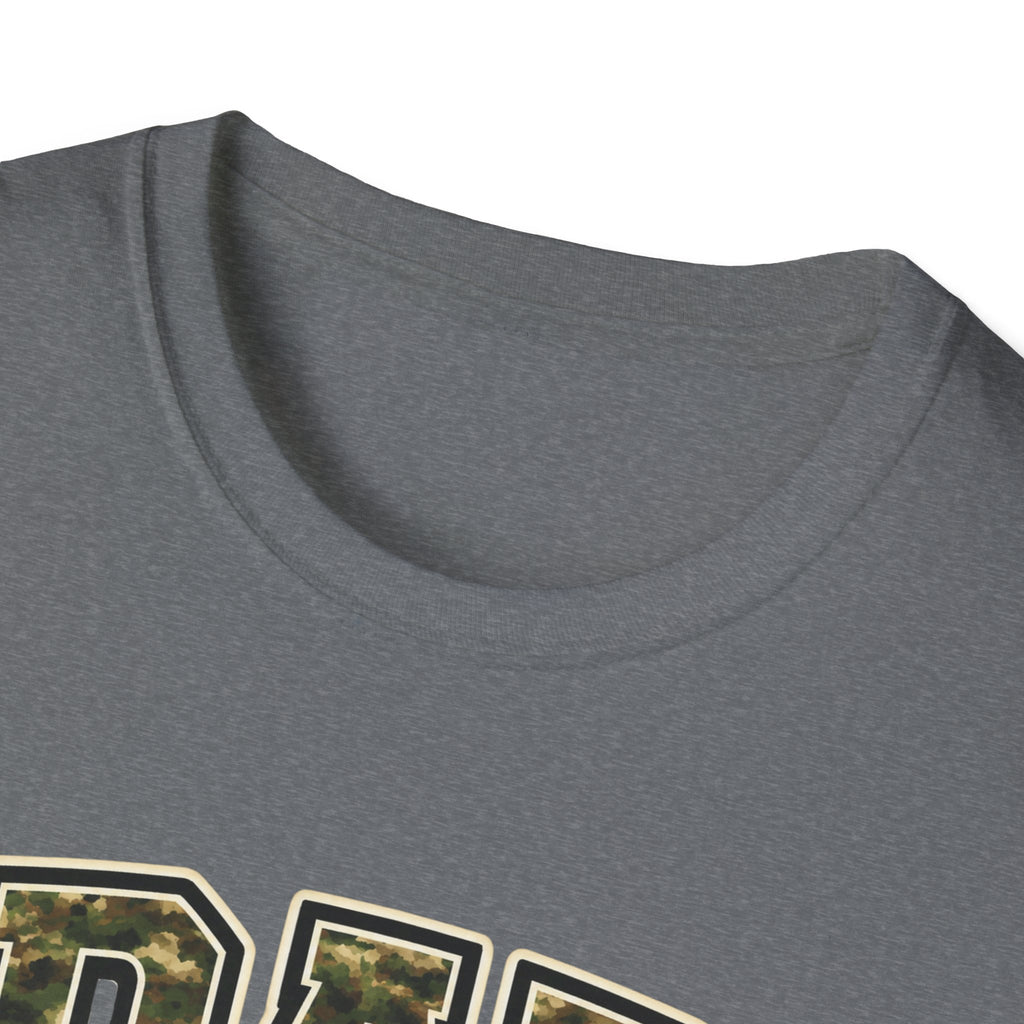 Dad Loves His Little Troops Camo T-Shirt — Personalized Kids' Names