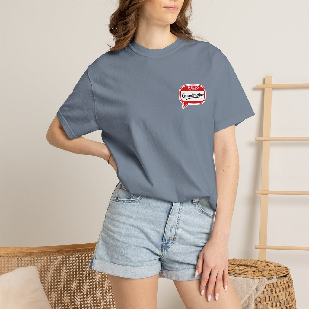Grandmother Speech Bubble T-Shirt – Cute Grandma Gift