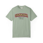 Grandma Floral Retro Tee — "Grandma: Grandkids Love Her a Little Teacup"