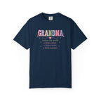 Grandma Floral T-Shirt — "Grandma makes the world a little softer, kinder, warmer"