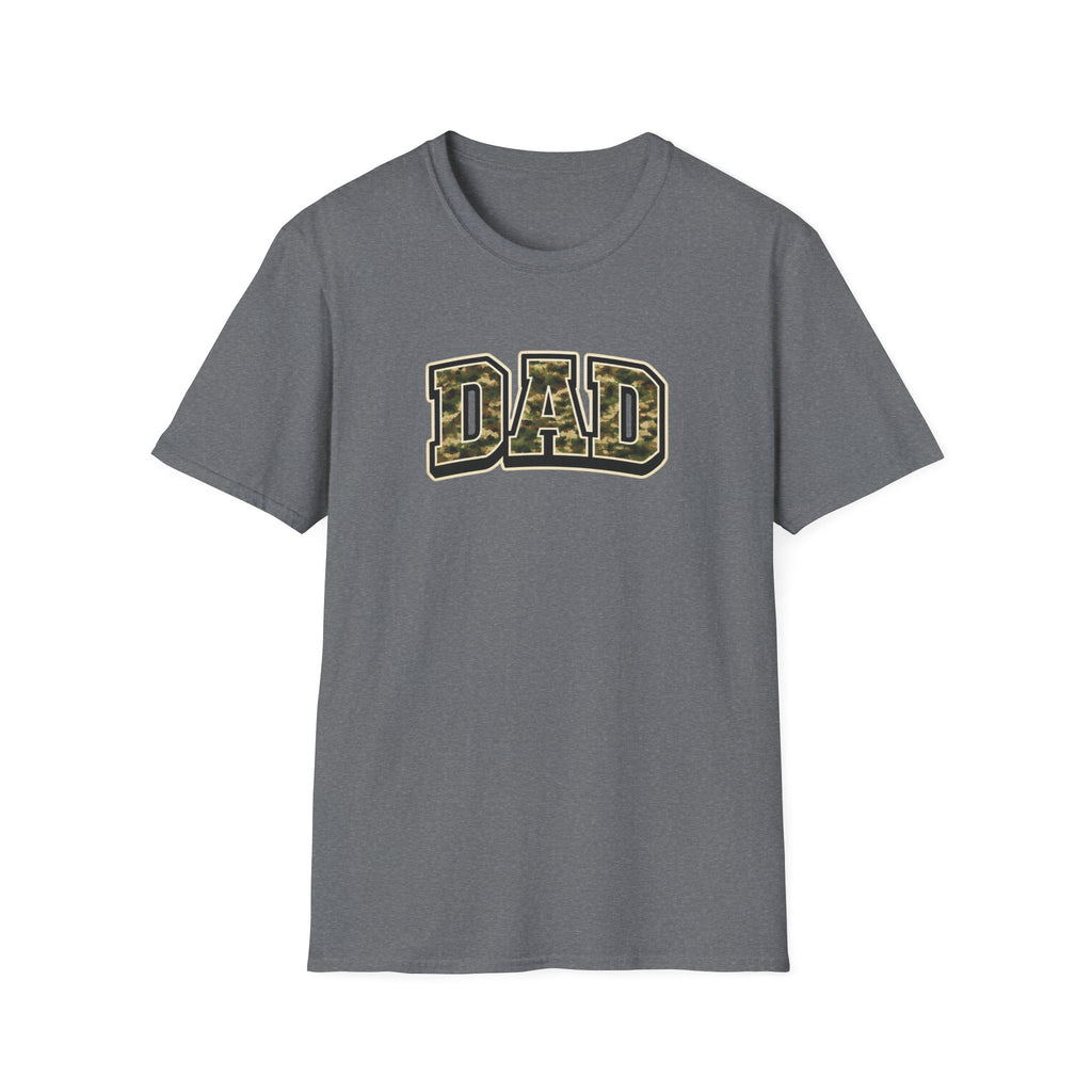Dad Camo T‑Shirt — Military Camouflage 'DAD' Father's Day Tee