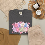 Nana Power T-Shirt — Playful Retro Heart Graphic for Grandmother Gifts