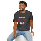 Funny "World's Okayest Dad" T-Shirt – Humorous Father's Day Gift