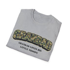Grandad Camo T-Shirt — "Grandad Loves His Little Troops" Patriotic Grandpa Gift