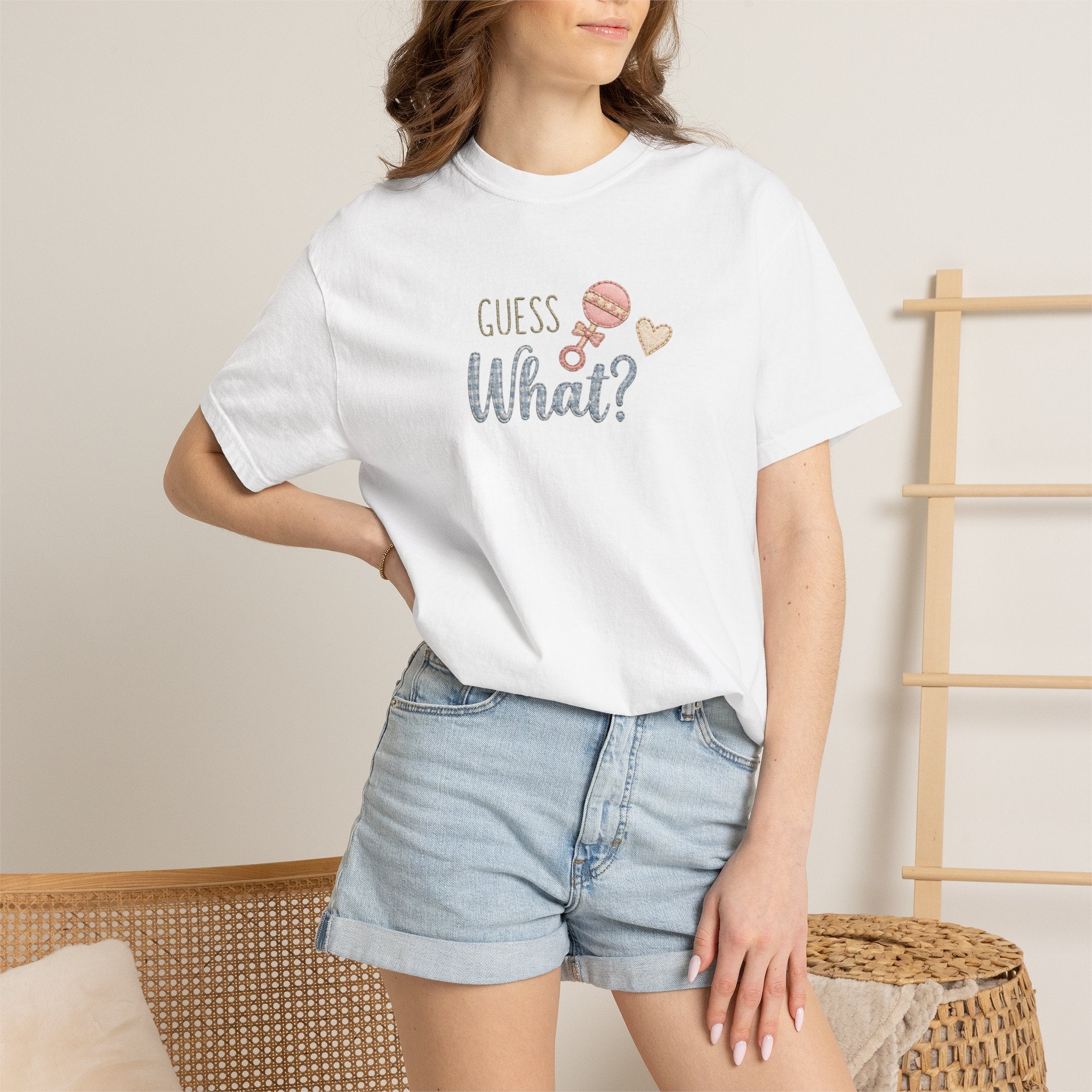 Guess What? Baby Announcement T-Shirt