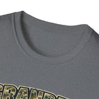 Granddad Est. 2026 T-Shirt — Camo Lettering Fathers Day Gift