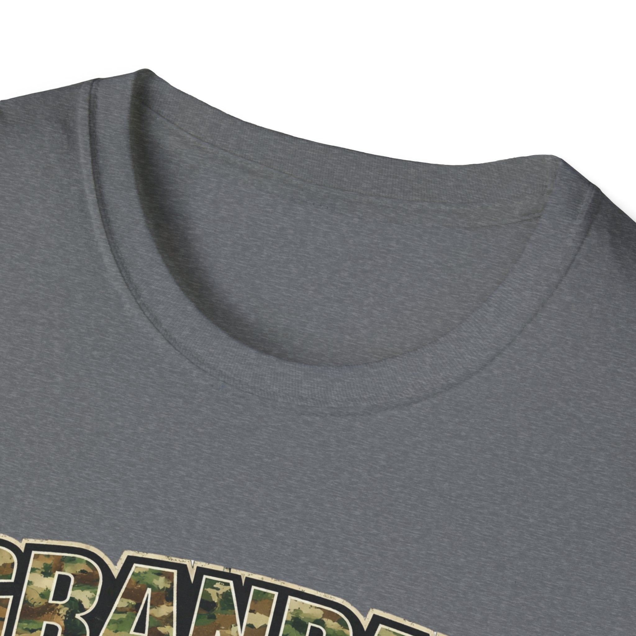 Granddad Est. 2026 T-Shirt — Camo Lettering Fathers Day Gift