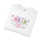 Heartfelt Gran T-Shirt - Becoming a Gran Means My Heart Grows Bigger