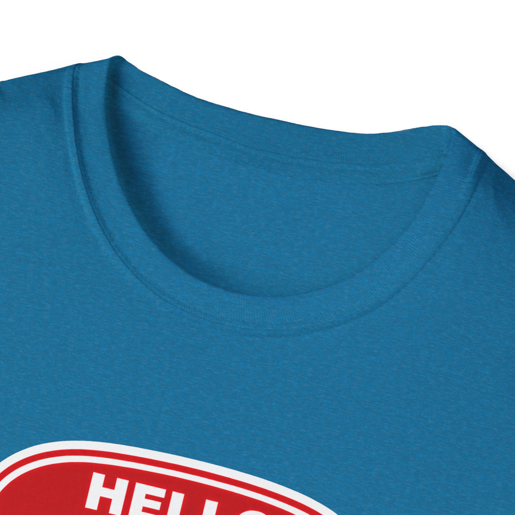 "Hello My Name Is Dad" T-Shirt — Funny New Dad / Father's Day Gift