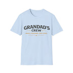 Granddad's Crew T-Shirt — "Small Humans, Big Love" Grandpa Gift