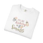 Kicking Me Smalls Baby Pregnancy Announcement T-Shirt