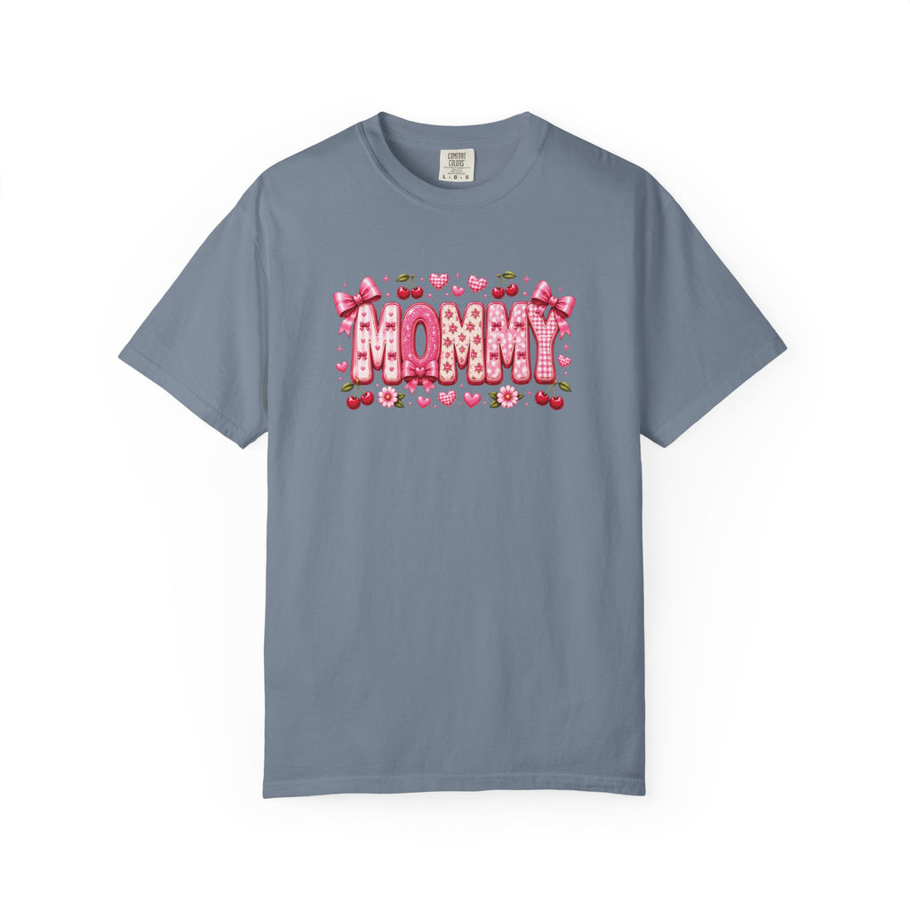 MOMMY Floral Heart T-Shirt