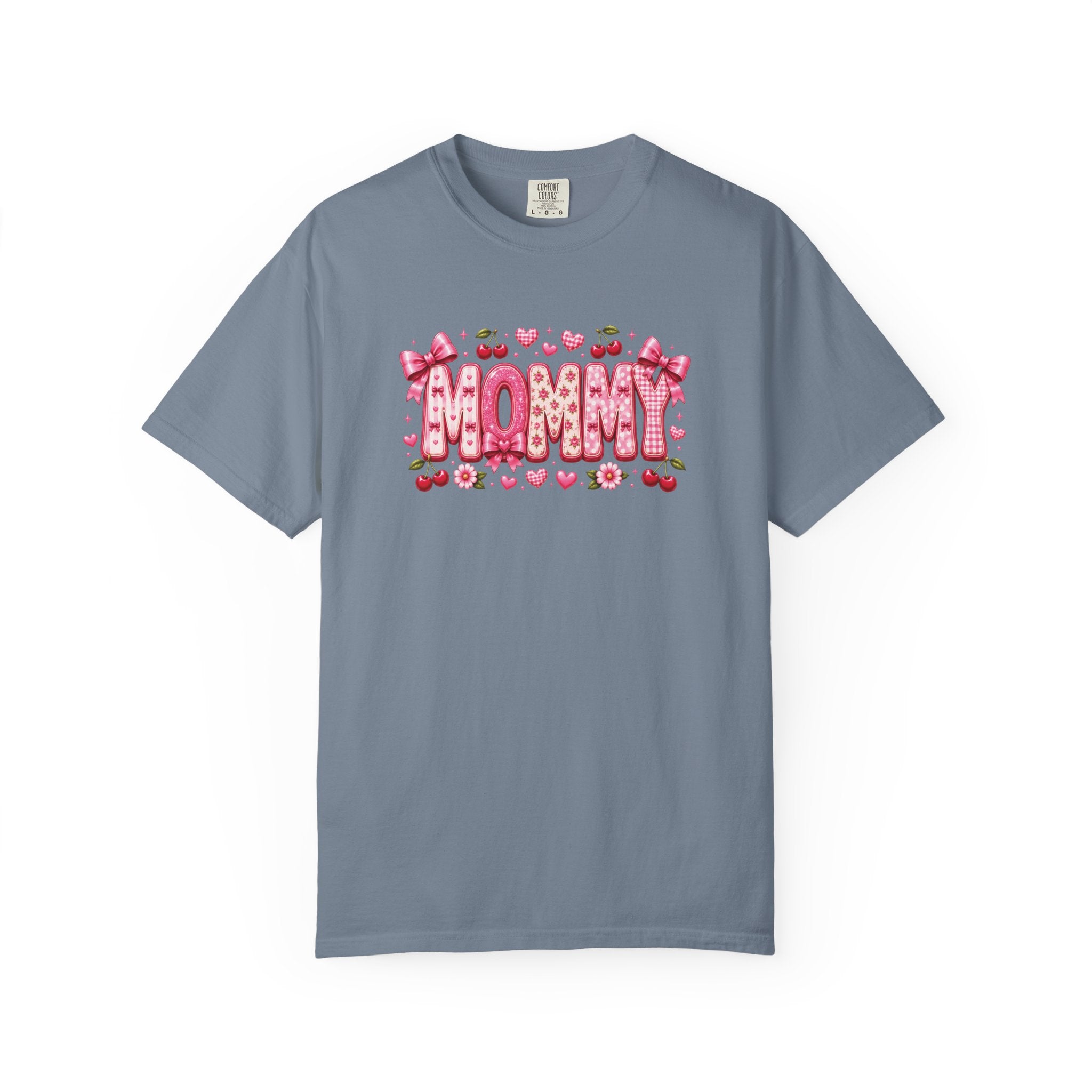 MOMMY Floral Heart T-Shirt