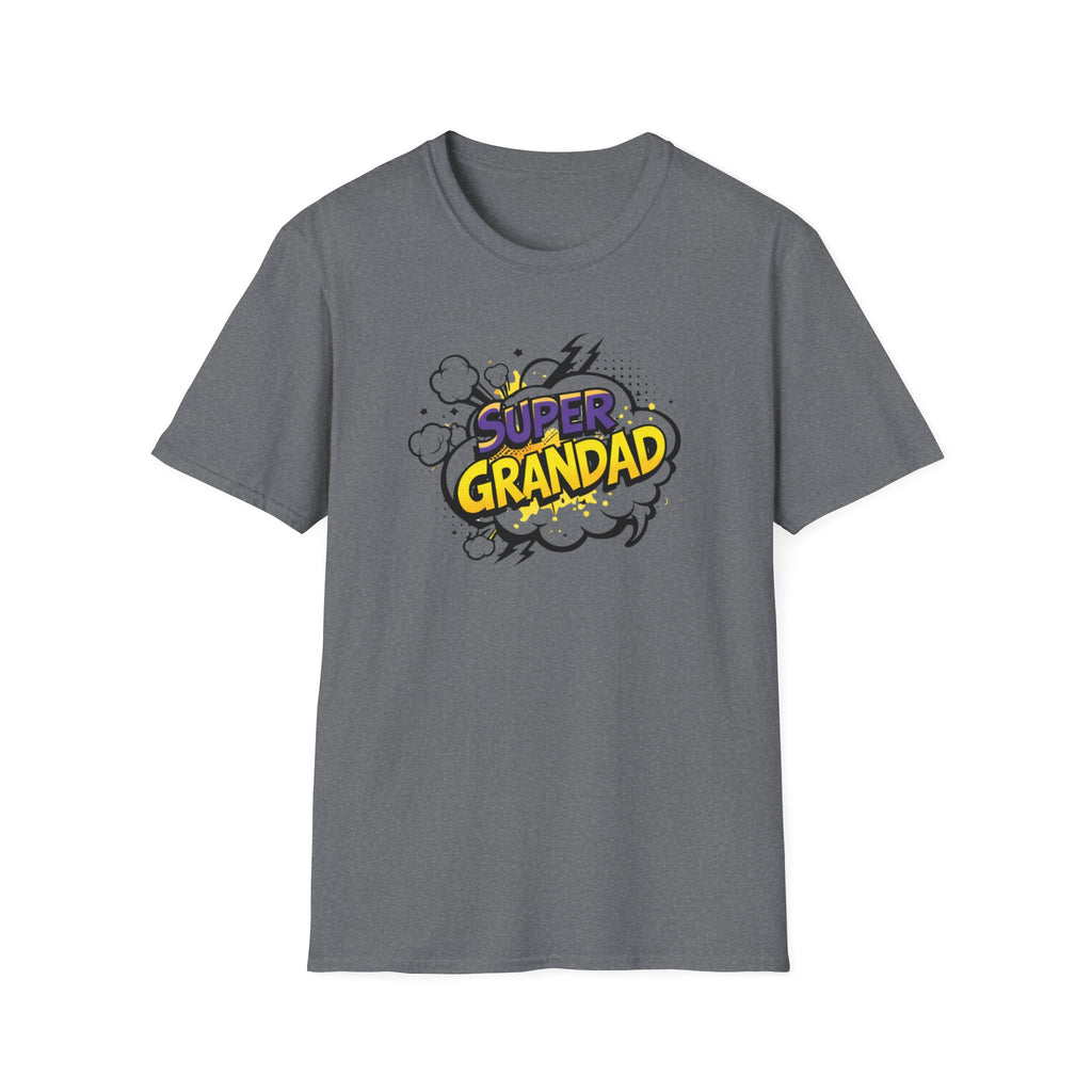 Super Grandad Comic-Style T-Shirt